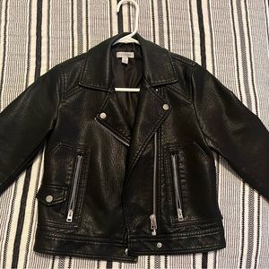 Top shop leather jacket